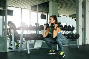 Exercise routines for energy squat