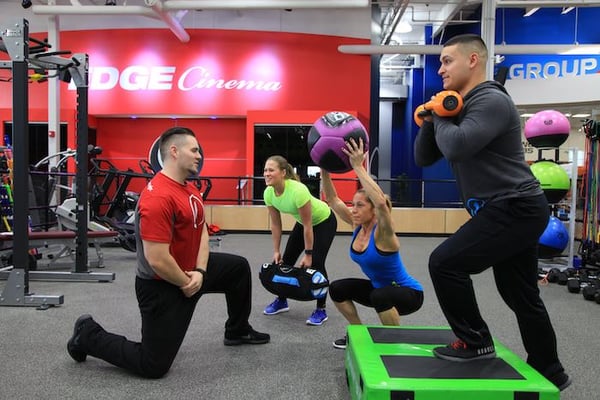 Fitness team training 1
