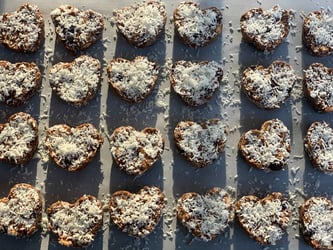 No Bake Protein Energy Hearts