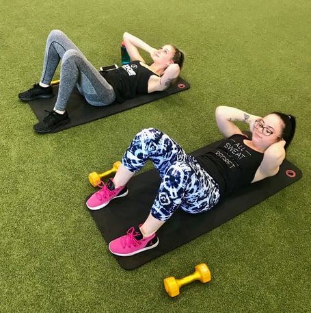friends doing abs2