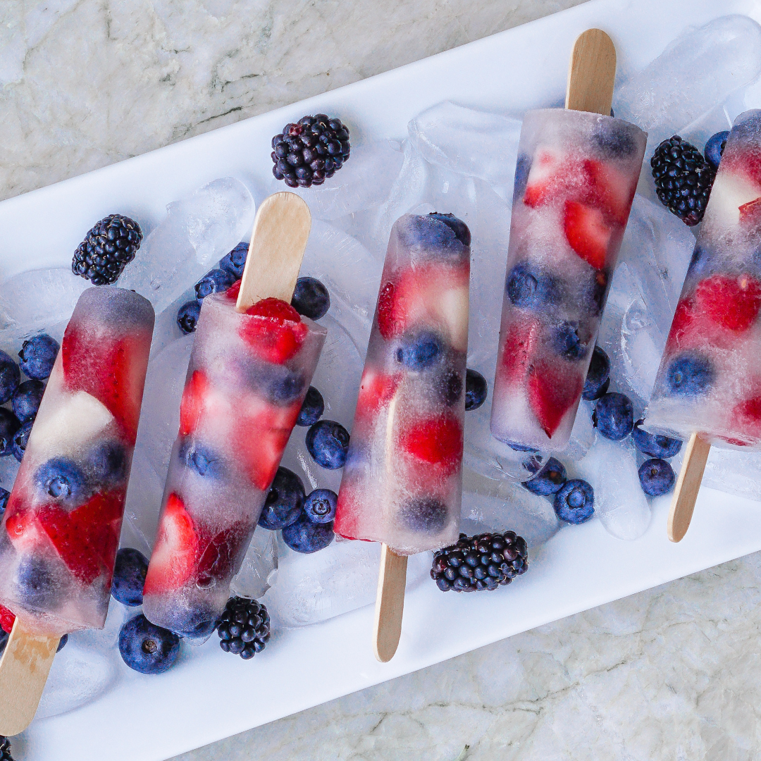 Red, White & Blue Coconut Coolers