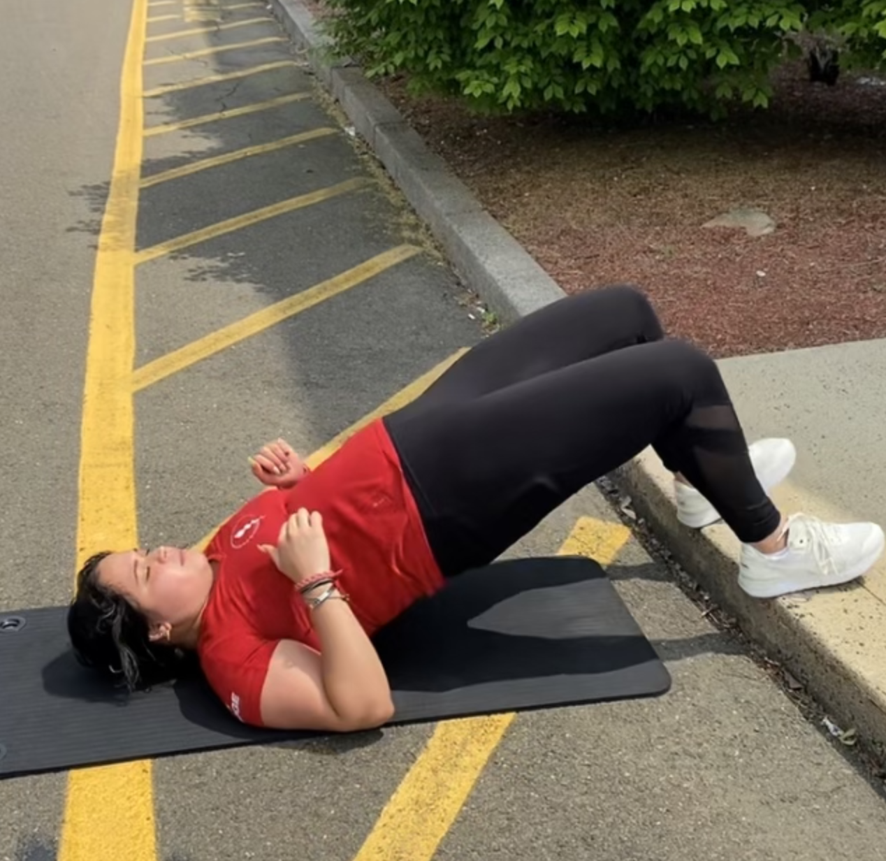 Sidewalk Curb Workout