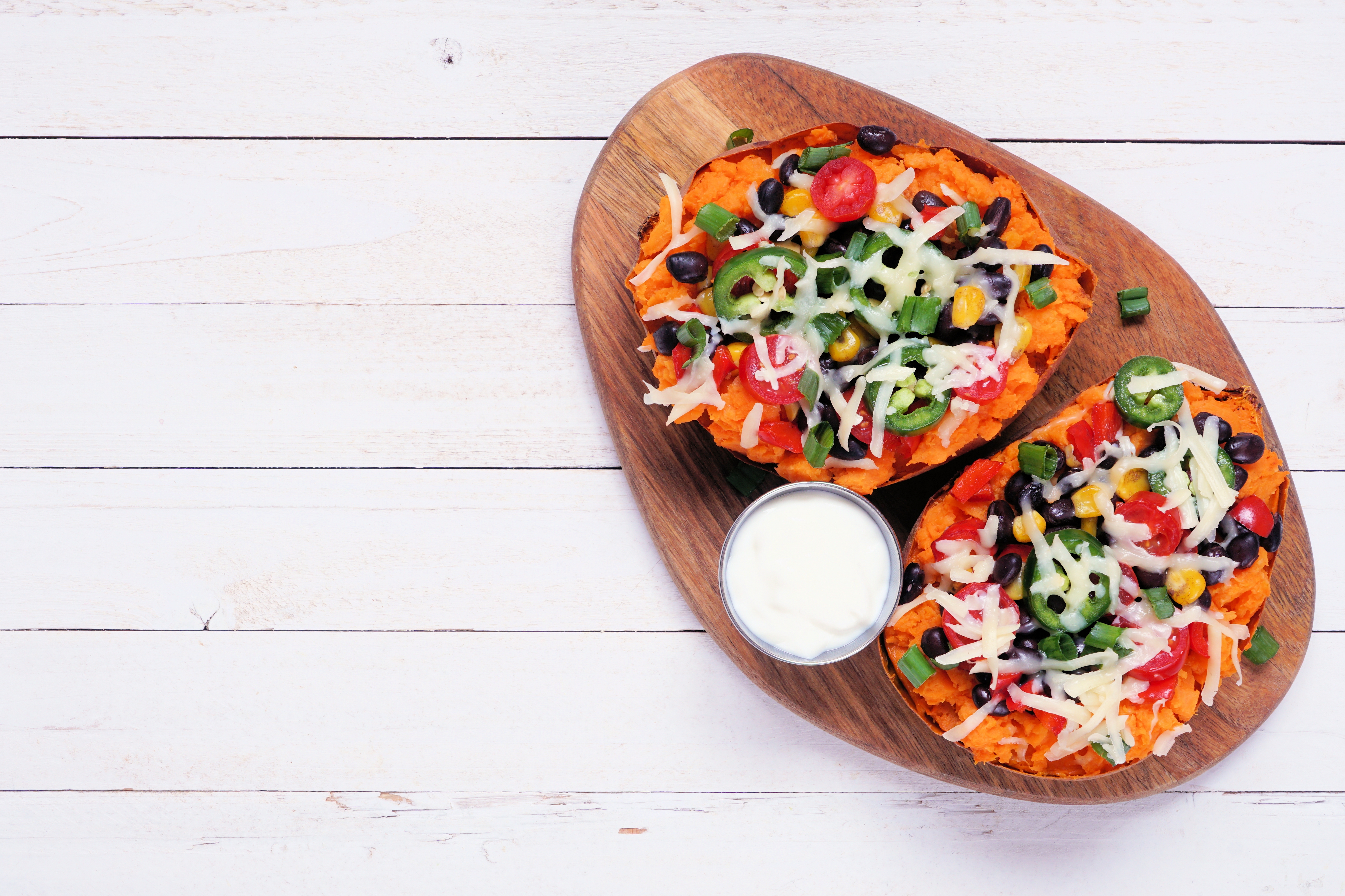 Something To Taco 'Bout: Taco Stuffed Sweet Potatoes