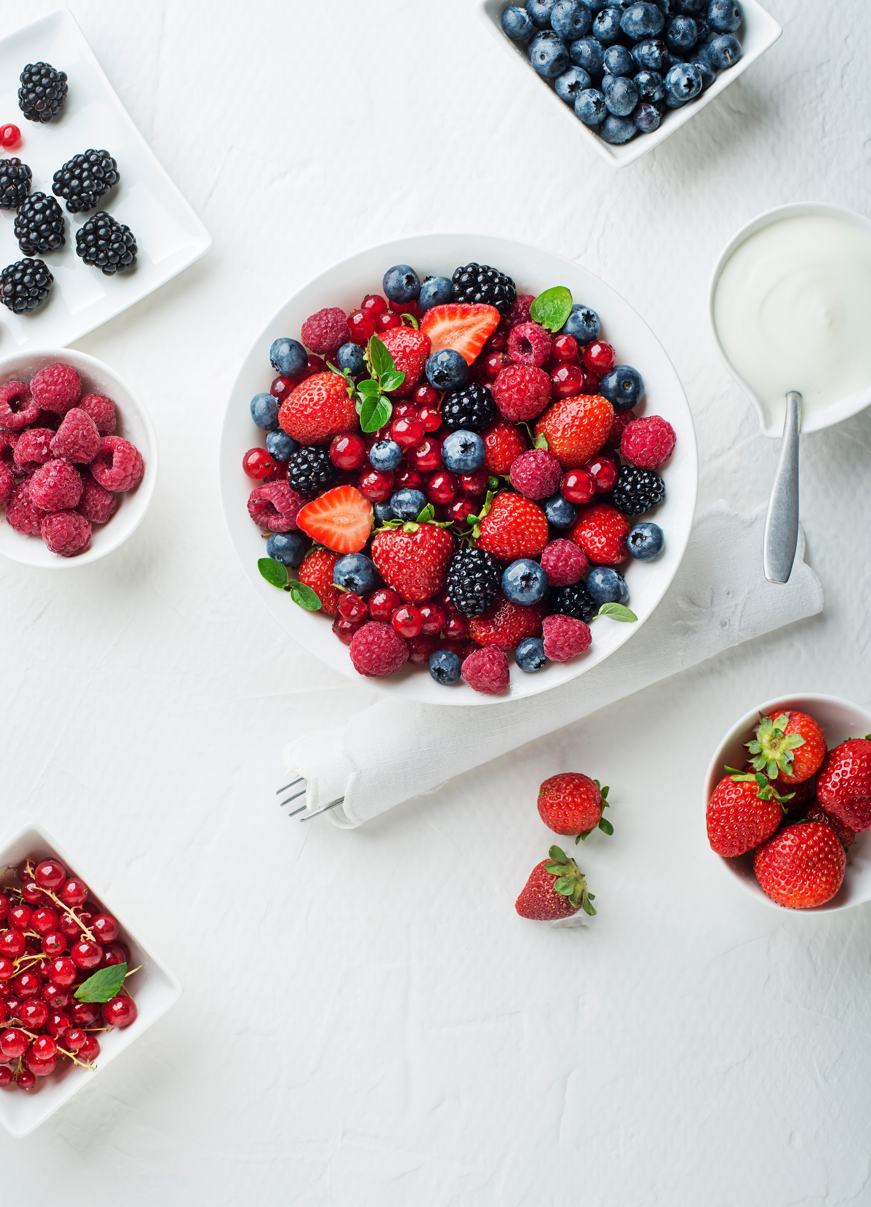 Berry Patriotic Yogurt Bark